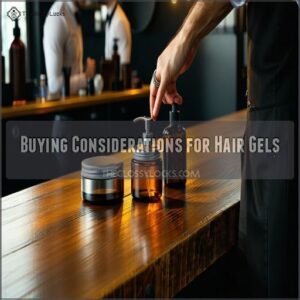 Buying Considerations for Hair Gels