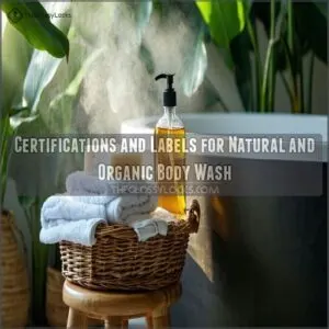 Certifications and Labels for Natural and Organic Body Wash