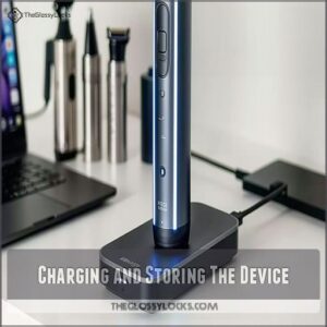 Charging and Storing The Device