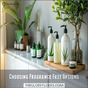 Choosing Fragrance Free Options