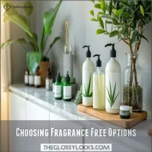 Choosing Fragrance Free Options