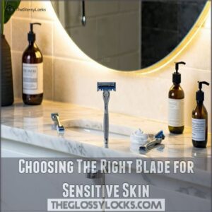 Choosing The Right Blade for Sensitive Skin