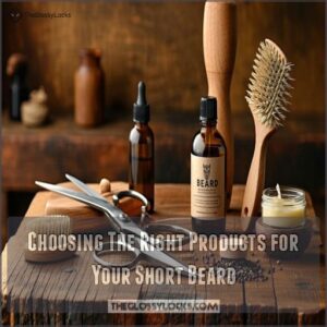 Choosing The Right Products for Your Short Beard