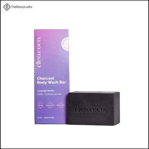 Cleo+Coco Charcoal Body Wash Bar B09251B6L9