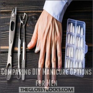 Comparing DIY Manicure Options for Men