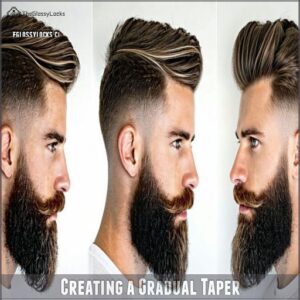 Creating a Gradual Taper