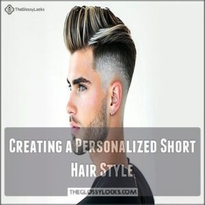 Creating a Personalized Short Hair Style