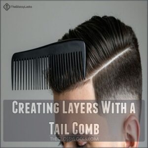 Creating Layers With a Tail Comb