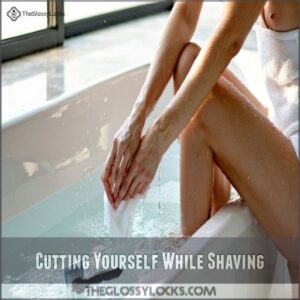 Cutting Yourself While Shaving