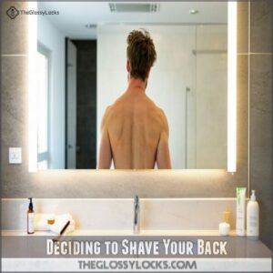 Deciding to Shave Your Back