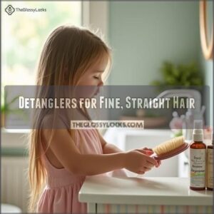 Detanglers for Fine, Straight Hair