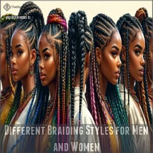 Different Braiding Styles for Men and Women