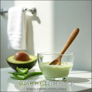 DIY Skincare Precautions