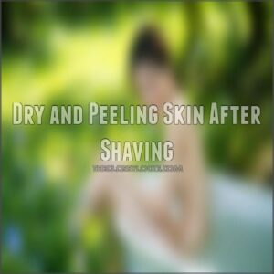 Dry and Peeling Skin After Shaving