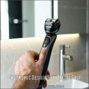 Ergonomic Design With Matte Grip