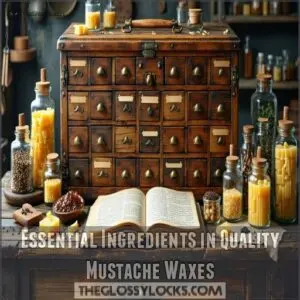 Essential Ingredients in Quality Mustache Waxes