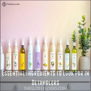 Essential Ingredients to Look for in Detanglers