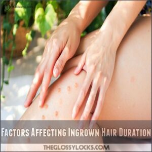 Factors Affecting Ingrown Hair Duration