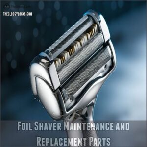 Foil Shaver Maintenance and Replacement Parts