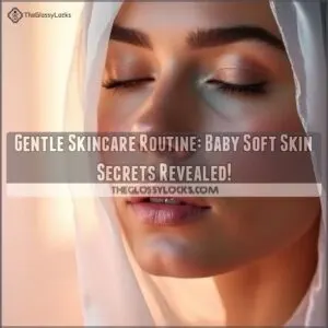 gentle skincare routine for baby soft skin