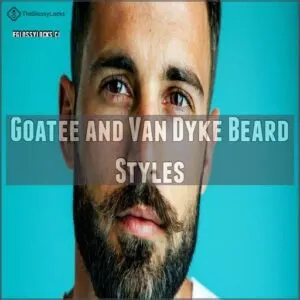 Goatee and Van Dyke Beard Styles