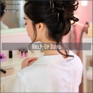 Half-Up Buns