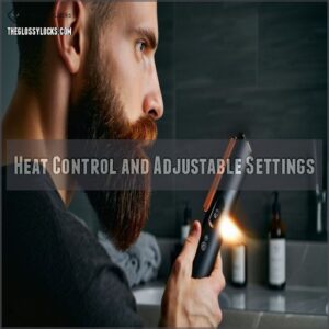 Heat Control and Adjustable Settings