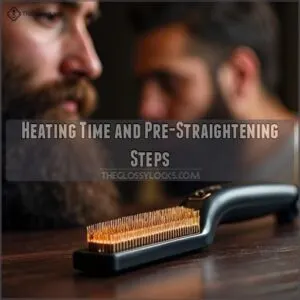 Heating Time and Pre-Straightening Steps