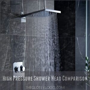 High Pressure Shower Head Comparison