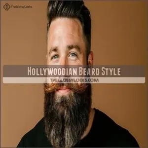 Hollywoodian Beard Style