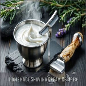 Homemade Shaving Cream Recipes