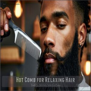 Hot Comb for Relaxing Hair