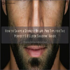 how to shape a stubble beard