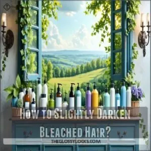 How to Slightly Darken Bleached Hair