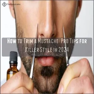 how to trim mustache