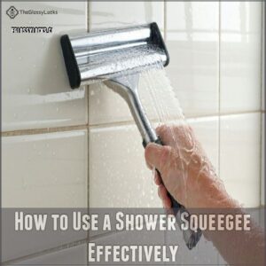 How to Use a Shower Squeegee Effectively