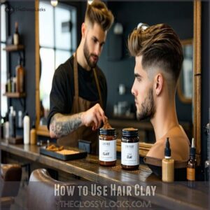 How to Use Hair Clay