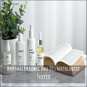 Hypoallergenic and Dermatologist Tested