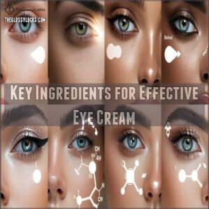 Key Ingredients for Effective Eye Cream