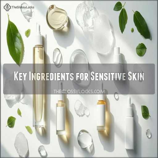Key Ingredients for Sensitive Skin