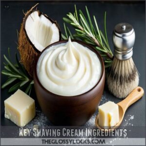 Key Shaving Cream Ingredients