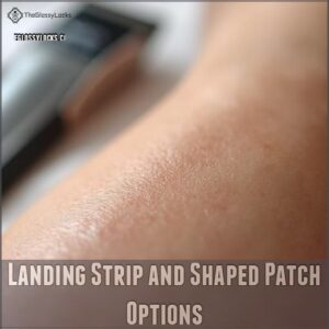 Landing Strip and Shaped Patch Options