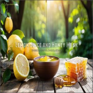 Lemon Juice and Honey Mask