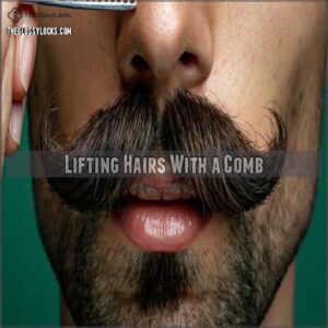 Lifting Hairs With a Comb