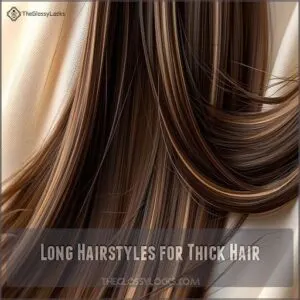 Long Hairstyles for Thick Hair