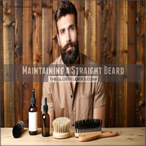 Maintaining a Straight Beard