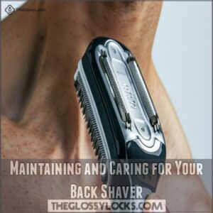 Maintaining and Caring for Your Back Shaver