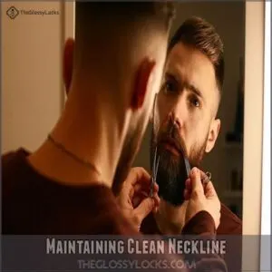 Maintaining Clean Neckline