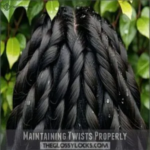 Maintaining Twists Properly Maintaining Twists Properly