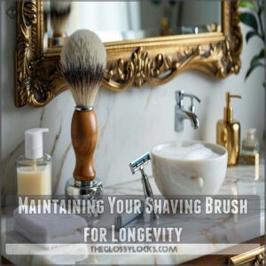 Maintaining Your Shaving Brush for Longevity